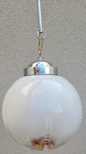 Ancien vintage grande suspension design Mazzega 1960