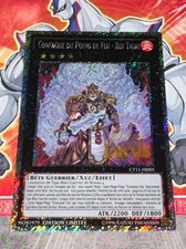 Carte YU GI OH CONFRERIE DU POING DE FEU - ROI TIGRE CT11-FR001