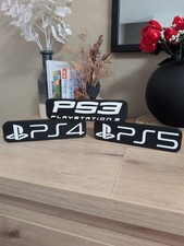 Lot 3 Logos PLAYSTATION 3D -