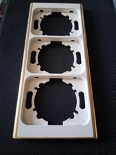 Plaque blanc 3 Postes Vertical