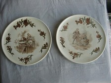 Paire d'assiette ancienne