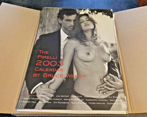 Calendrier pirelli 2003 avec - pirelli,