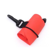 Bouée de plongée orange avec bande réfléchissante houle en profondeur pour p