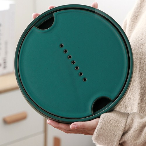 5cm ceramic tea - 21.5cm, tray