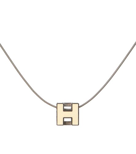 Hermes collier argent en - collier,