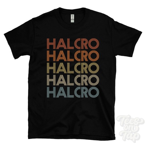 Halcro repeated retro style - repeated,