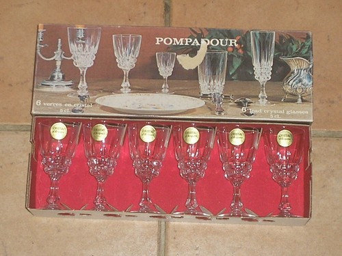 Superbe coffret verres a - 6,
