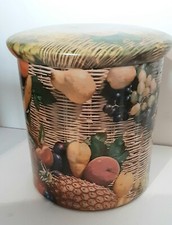Boite Vintage Ronde Tôle