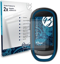 Bruni 2x Écran protecteur pour Magellan eXplorist 510 Protecteur d'écran