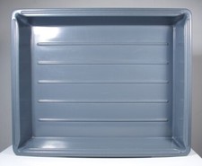 3x CUVETTE DEVELOPPEMENT PAPIER PHOTO 40x50cm GRISE Plastique épais