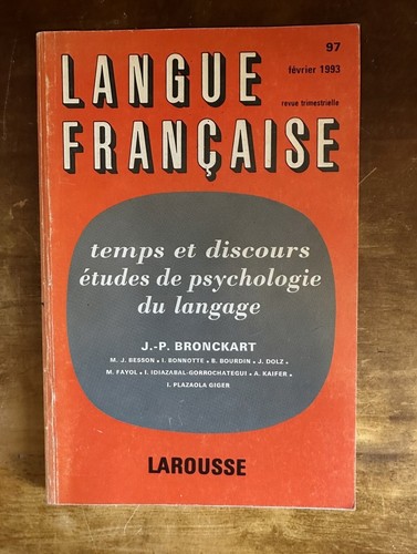 Revue langue française - revue, française,