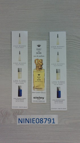 Lot carte parfumer sisley - 3, a