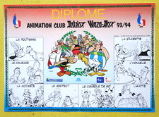 BD ASTERIX animation club Waza