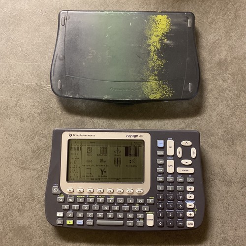 Texas instruments voyage 200 - texas,