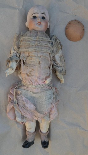 Ancienne poupee tete - ancienne,