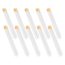  Lot de 10 tubes à essai en