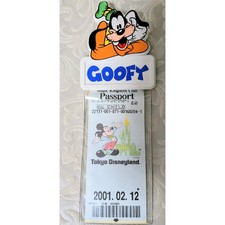 Tokyo Disneyland Dingo Ticket Holder Case Passport