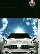 FISKER CAR Magazine Print AD