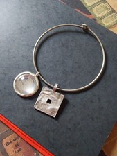 Collier Torque Biche De Bere argnent signé