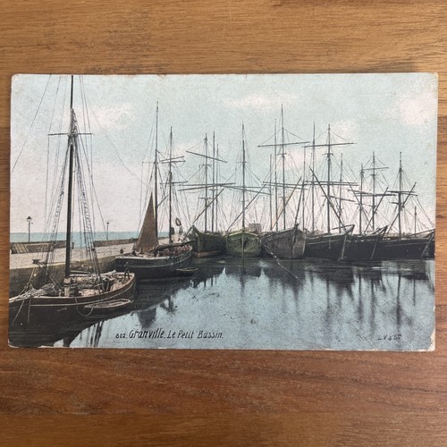 Postcard cpa granville le - cpa,