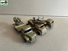 Ancienne Miniature Voiture Plastique Militaire Camion Blindé dont 1 Sésame