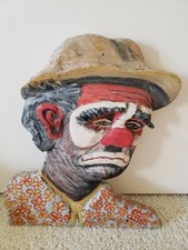 Unique vintage sad clown wall - unique,