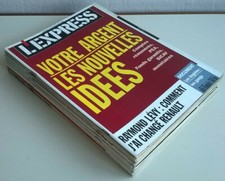 L'EXPRESS - Année 1992 : 8 numéros - Etat collector
