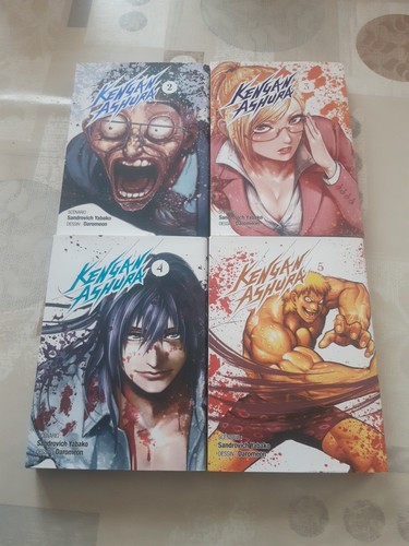 Lot mangas kengan - kengan, ashura
