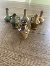 Lot 6 anciens vases miniatures