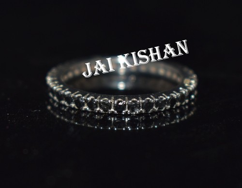 Bague jonc éternité argent - Éternité,