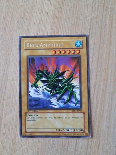 Carte bete amphibie - carte,