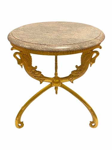 Gueridon tripod side - gueridon, table