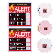  24 Pcs Stickers Alarme