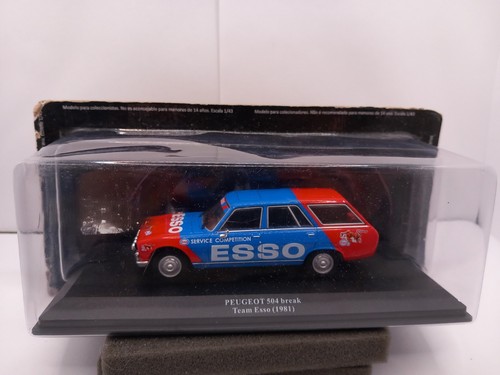 Peugeot 504 break - team, esso