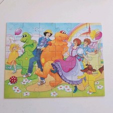 Puzzle dessiné animé Casimir l'île aux enfants Nathan 1975 complet 