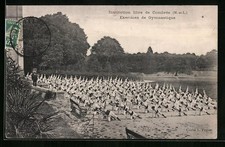 CPA Combrée, Exercisces de Gymnastique 