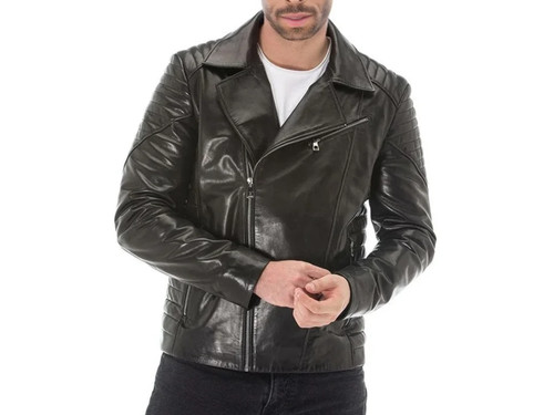 Blouson motard cuir de - blouson,