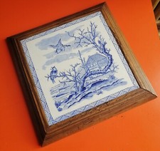 GRAND DESSOUS DE PLAT ANCIEN