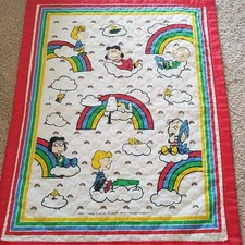 PEANUTS Quilt Baby Kid Bed
