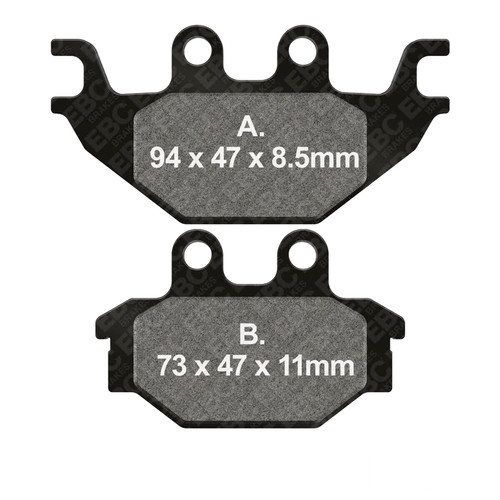 Paire plaquettes ebc fa377 - paire,