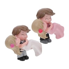  2 Pairs Figurine Pièce