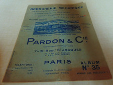 Catalogue  PARDON &Cie Paris