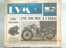 LA VIE DE LA MOTO N°91-01 MONET GOYON 2 OU 4 TPS / STYL'SON / MGC 500 CM3 N3A