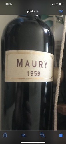 Lot bouteilles de maury - lot,