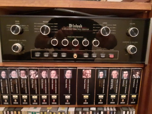 Pré ampli mcintosh c40 - c40, audio