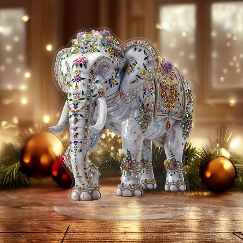 Signe elephant acrylique - 2d,