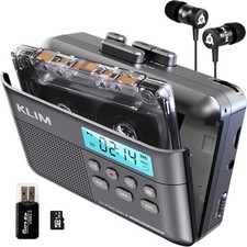 Lecteur Cassette Audio - Convertisseur Audio en MP3, Klim K7, iron gray