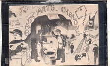 cpa CHALONS sur MARNE (51) GADZ'ARTS Promos 126-29