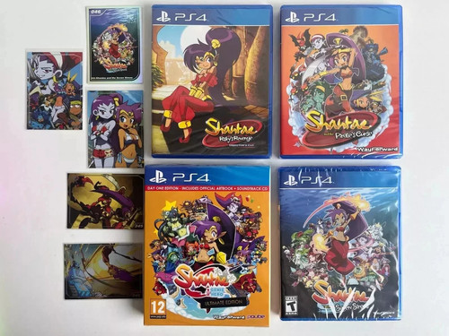 Shantae ps4 limited run game - game, +