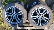 Lots de 4 pneus avec jantes alu 255/50R19 BMW ATS X4/X5 série F en main propre